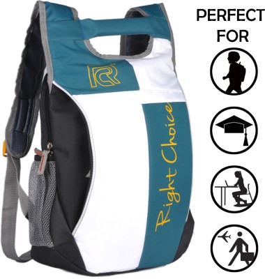 RIGHT CHOICE daily use unisex typography college bag daily use (M2235) 20 L Backpack(Black)