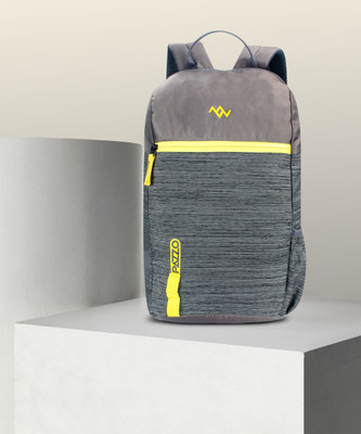 PAZZO Sky Tourister (1 Compartment - Small Size for Daily Use) 22 L Laptop Backpack(Grey, Black)