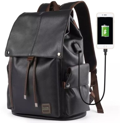 Walkent Stylish & Premium 15.6 inch Spruce Laptop Bag 28 L Laptop Backpack(Brown)
