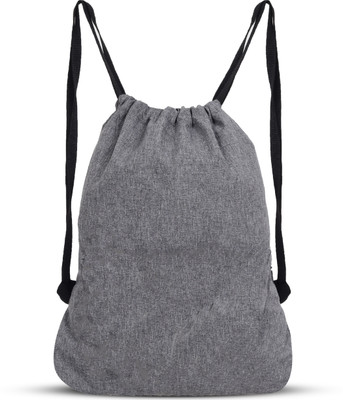 divulge FK-New - eitherr grey drawst_11 18 L Backpack(Silver)