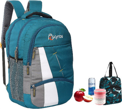 Kyros Laptop Backpack Waterproof School & College Backpack Unisex Durable combo-02 45 L Backpack(Multicolor)