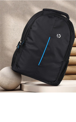 HP Blue line 25 L Laptop Backpack(Black)