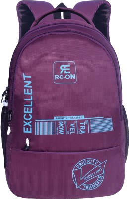 Re-On for Boys and Girls|Unisex|College |office |School |Travel Bag I Business Bag 20 L Laptop Backpack(Maroon)