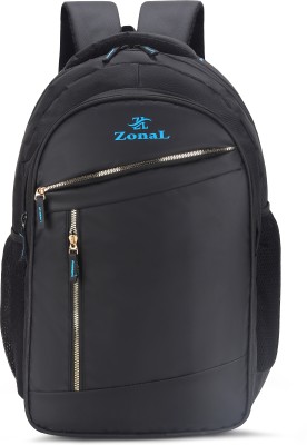 Josh Lightweight school bags for Boys Girls Stylish men and women Casual Travel Bag 35 L Trolley Laptop Backpack(Black)