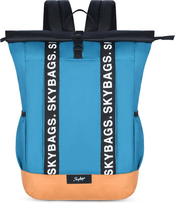 SKYBAGS GRAD PLUS 01 LAPTOP BP BROWN TEAL 30 L Laptop Backpack(Green)