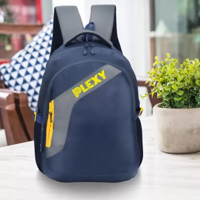 PLEXY Medium 30 L Laptop Casual Backpack bagpack for Men Women 30 L Laptop Backpack(Grey)