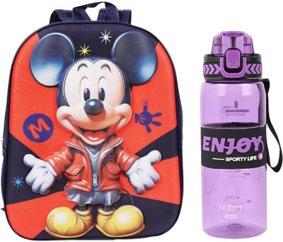 Sageware SE-CM-ScLBtt-300Dark blue & Purple-1 5 L Backpack(Multicolor)