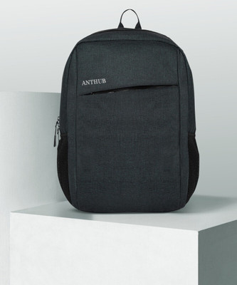 ANTHUB Laptop Backpack Casual Laptop Backpack for Men Women Boys Girls/Office 25 L Laptop Backpack(Black)