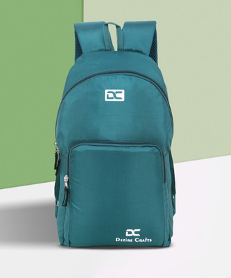 DEZiRE CRAfTS DC Light Weight Small Tracking Attractive Tution Bags 10 L Backpack(Green)
