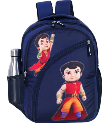 SKY SIXT4 Cartoon & Spider Print Kids Backpack Combo for Boys School Waterproof School Bag(Blue, 25 L)