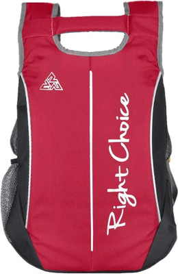 RIGHT CHOICE (2225) black red stylish college bags boy & girl 5 L Backpack(Red)