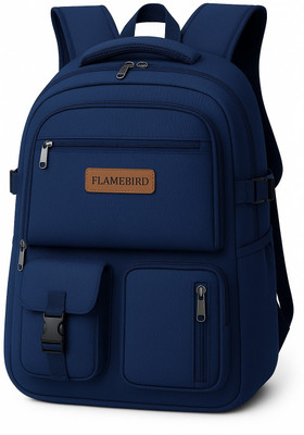 Flamebird All-Purpose Multi-Compartment Backpack 30 L Laptop Backpack(Blue)