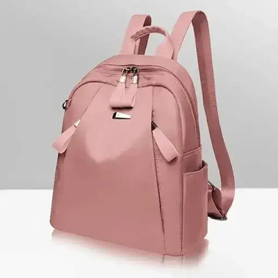 FANEX Stylish backpacks for women latest college/School bags for girls Small 15 L Backpack(Pink)