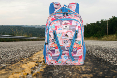 newtal Large 40 L Girl's casual backpack bag 35 L Laptop Backpack(Multicolor)