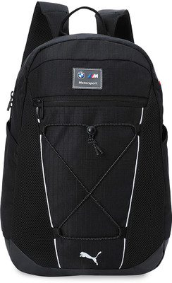PUMA BMW MMS Backpack 22 L Backpack(Black)