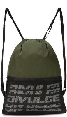 divulge GREEN NETTED DRAWS ACCENTt_11 18 L Backpack(Green)