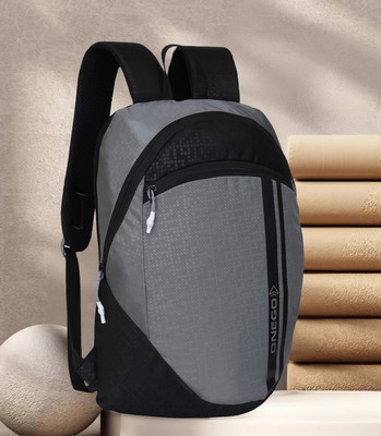 ONEGO Sky Tourister Water Resistant Tuition and Picnic daypack 22 L Backpack(Black, Grey)