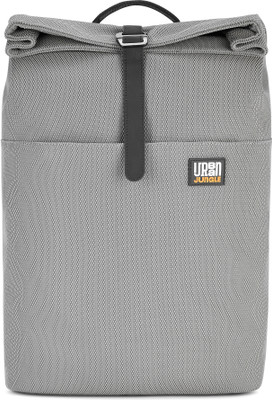 Urban Jungle Metro-Roll-Grey 14 L Laptop Backpack(Grey)