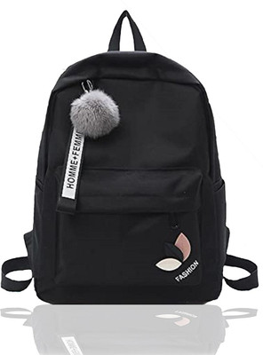 Shishtha Stylish girls and women handbag 20 L Backpack(Black)