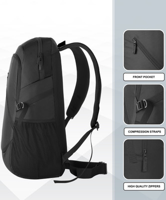 HOLME'S Travel Outdoor Sport Camping Hiking Trekking Bag Rucksack Rucksack 45 L Laptop Backpack(Black)