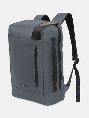 SWISS MILITARY VERTEX Multi Utility Bag & Anti-Theft Pocket with TSA Lock for Travel/office 20 L Backpack(Grey)