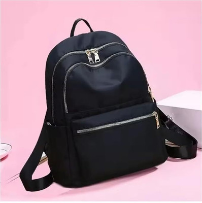 anu fashion Backpack Men and Women College Bag / School Bag 15 L Backpack(Black)