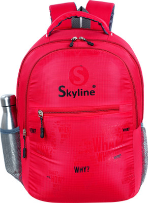 SKYLINE Travel Office/College/School Bag For Men,Women 35 L Laptop Backpack(Red)