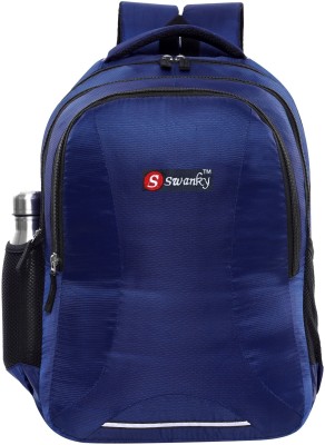 Swanky School College bag Boys Girls Men Women Stylish bags bagpack Waterproof Travel 30 L Backpack(Blue)