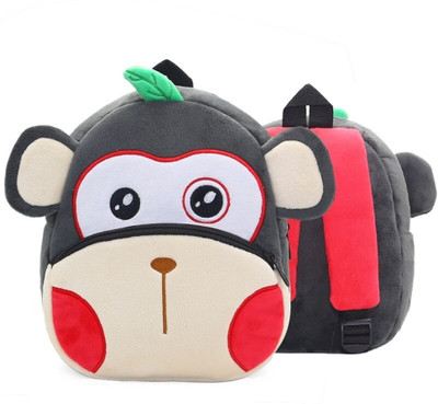 HappyChild Toddler Bag Plush Animal Cartoon Mini Bag for Baby Girl Boy 2-6 Years 10 L Backpack(Multicolor)