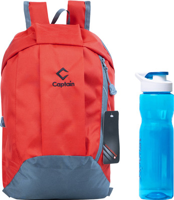 CAPTAIN bag05 bottle combo 10 L Backpack(Red, Blue)