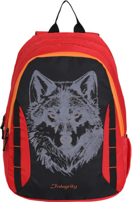 Integrity Bag with multiple compartments | ideal for Men & Women daily use 35.5 L Laptop Backpack(Red)