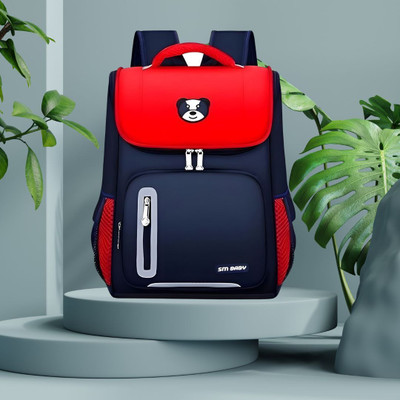 Sageware Durable Backpack Fabric Trendy Look with Multiple Pocket Ideal Bag for Daily Use 15 L Backpack(Red)