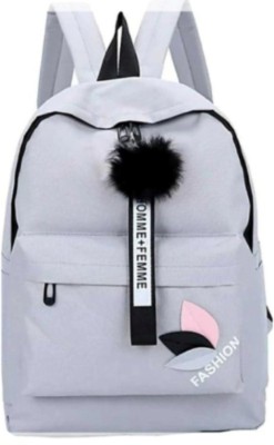 Flamebird grey fashion6yti_11 15 L Backpack(Grey)