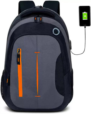 JAIRAJ OVERSEAS laptop backpack 32 L Laptop Backpack(Orange)