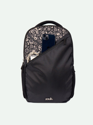 ZOUK Taaran Backpack - FloMotif 18.5 L Backpack(Black)