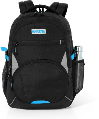 warziya bags ALTARA LARGE Built for Travel, Ready for Life, Smart Space. Stylish Comfort 35 L Laptop Backpack(Black, Blue)