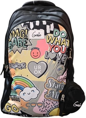 Genie Cool Laptop Backpack - Black 19 Inch CB 36 L Backpack(Black)