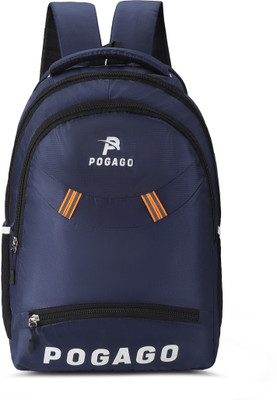pogago 0107-navy 20 L Laptop Backpack(Black)