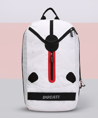 DUCATI DTAW-02A 30 L Laptop Backpack(White)