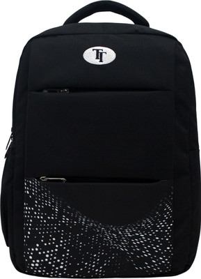 T-traxx Versatile Laptop Backpack: Spacious and Comfortable 17 L Laptop Backpack(Black)