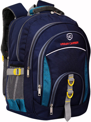 urban carrier Unisex Laptop Backpack Boys & Girls School Bag College Bag Medium Backpack 45 L Laptop Backpack(Blue)