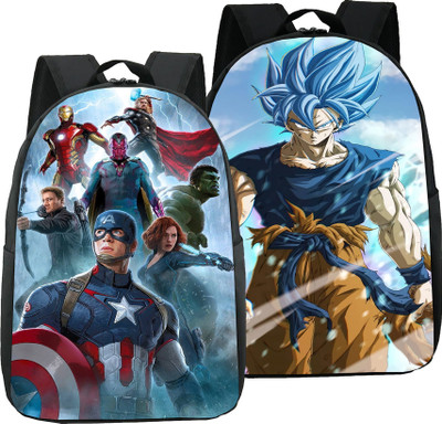 khatushyam collection A_CAPTAN+ GOKU 1-COMBO_abc 30 L Backpack(Gold)