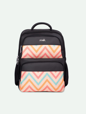 ZOUK WavBeach Consultant Backpack 18.7 L Laptop Backpack(Multicolor)