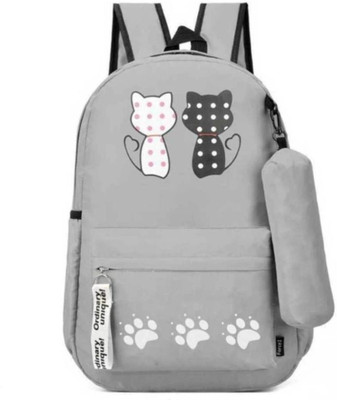 TSH Grey double 15 L Backpack(Grey)
