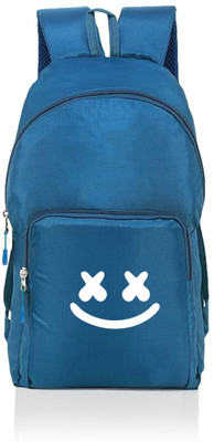 JMO27Deals Small 15 L Backpack Small Bag Compact bag Multipurpose Bag 15 L Backpack(Blue)
