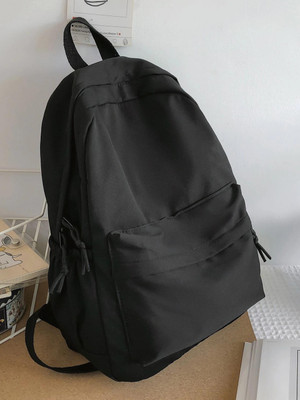 DOVVO spacious/large laptop backpack college bag, travel bag for men & women 15 L Backpack(Black)
