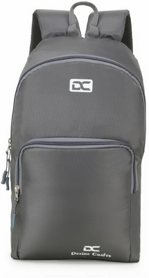 DEZiRE CRAfTS DC Light Weight Small Tracking Attractive Tution Bags 10 L Backpack(Grey)