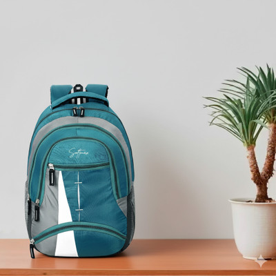 Softmax 30L Laptop Backpack, Office Bag, Backpack Bag For Man and Women 30 L Laptop Backpack(Green, White)