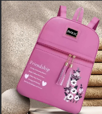 EVOLIC Small 15 L Backpack new trendy backpack 15 L Backpack 15 L Backpack(Pink)