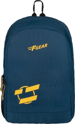 F GEAR Castle Linen Mettale Blue 22 L Backpack(Blue)